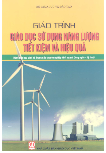 Giáo trình sử dụng năng lượng tiết kiệm và hiệu quả