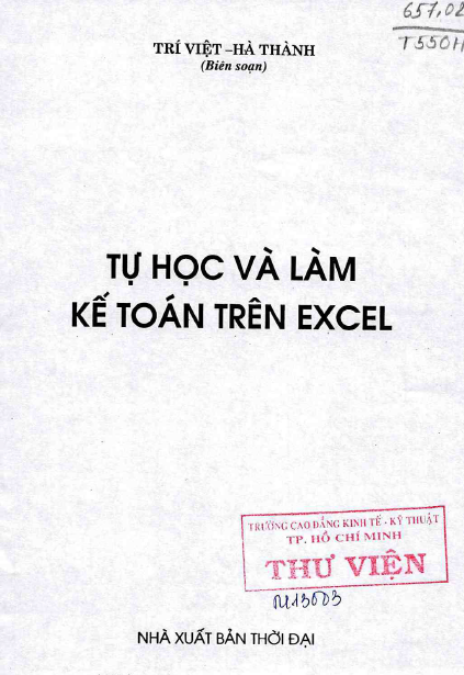 Tự học và làm kế toán trên Excel