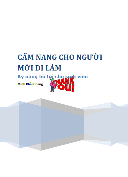 Ebook Cẩm nang cho người mới đi làm - Minh Khải Hoàng