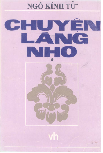 Chuyện Làng Nho ( Nho lâm ngoại sử) - Tập 1