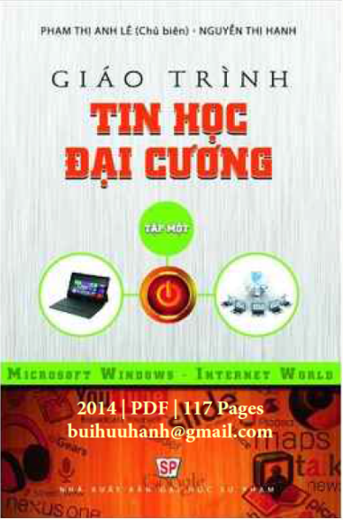 Giáo trình tin học đại cương - Tập 1