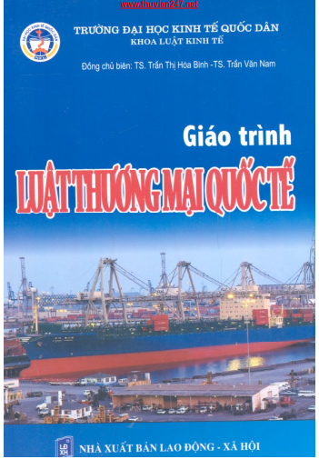 Giáo trình Luật thương mại quốc tế - ĐH Kinh Tế Quốc Dân