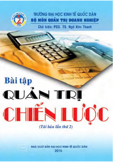 Bài tập Quản trị chiến lược