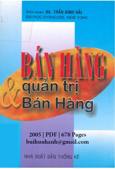 Bán hàng và quản trị bán hàng